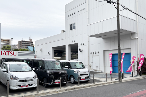 中古車展示場